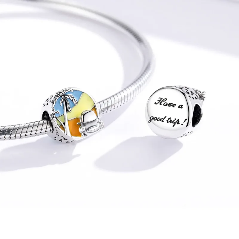 (image for) Pandora Style Silver Summer Journey Charm - SCC1530 - View 4