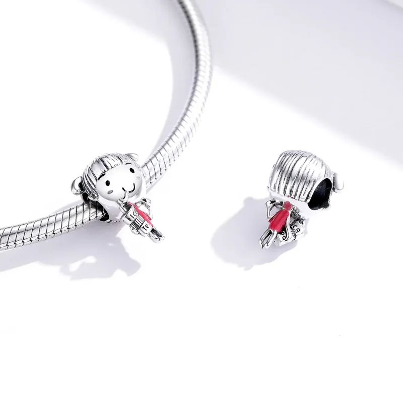 (image for) Pandora Style Silver Sunshine Girl Charm - SCC1525 - View 4