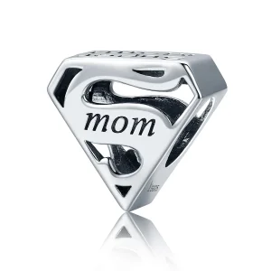 (image for) Pandora Style Silver Super Mom Charm - SCC429