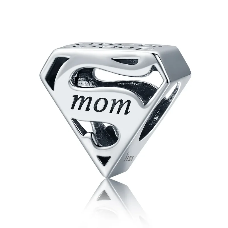 (image for) Pandora Style Silver Super Mom Charm - SCC429