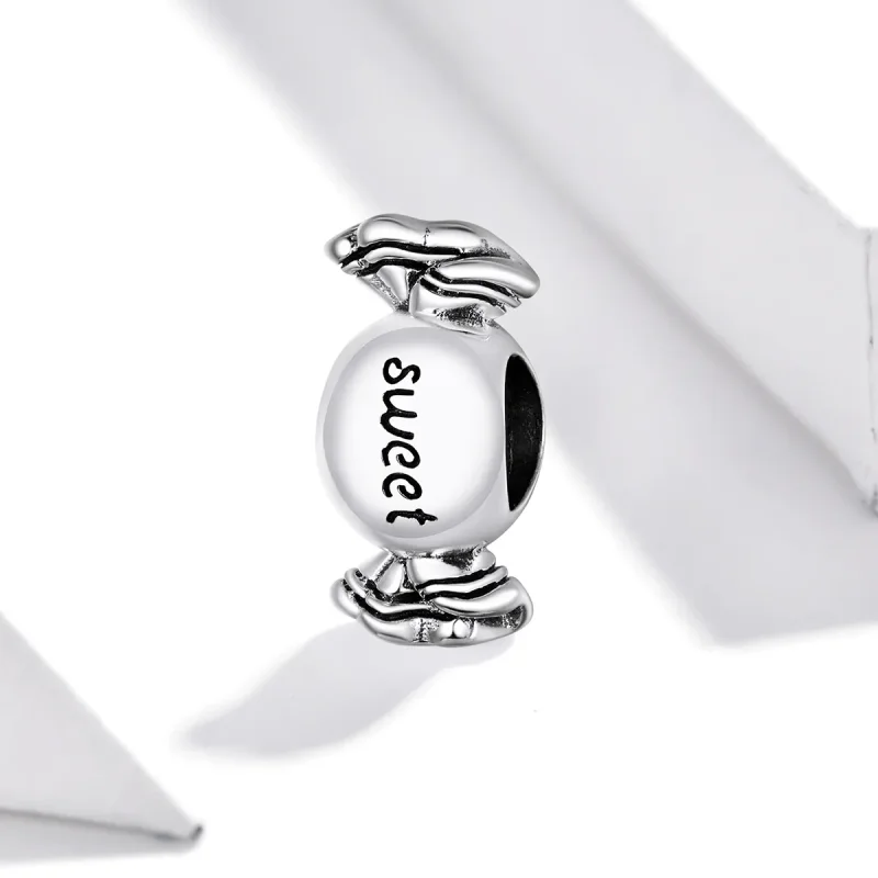 (image for) Pandora Style Silver Sweet Candy Charm - BSC353 - View 2
