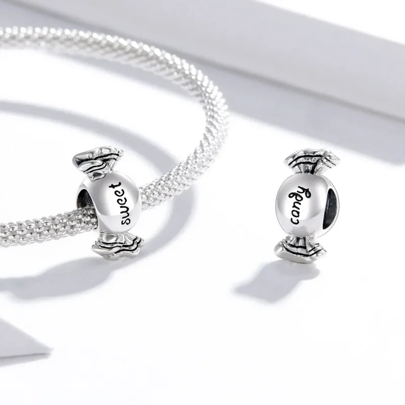 (image for) Pandora Style Silver Sweet Candy Charm - BSC353 - View 4