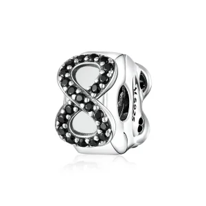 (image for) Pandora Style Silver Symbol of Infinity Charm - SCC1498