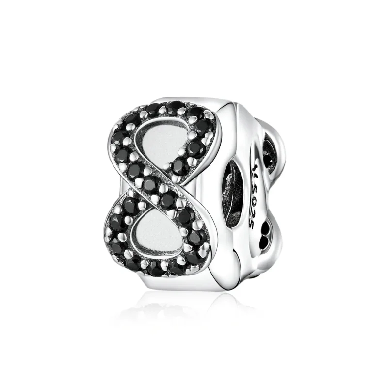 (image for) Pandora Style Silver Symbol of Infinity Charm - SCC1498