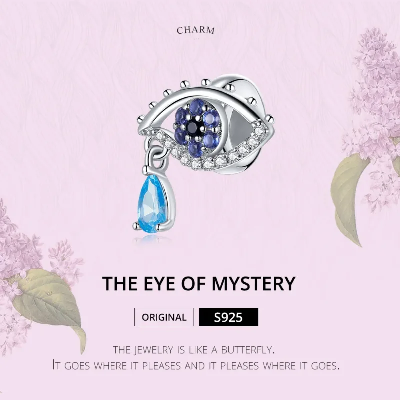 (image for) Pandora Style Silver The Eye of Mystery Charm - SCC1775 - View 6