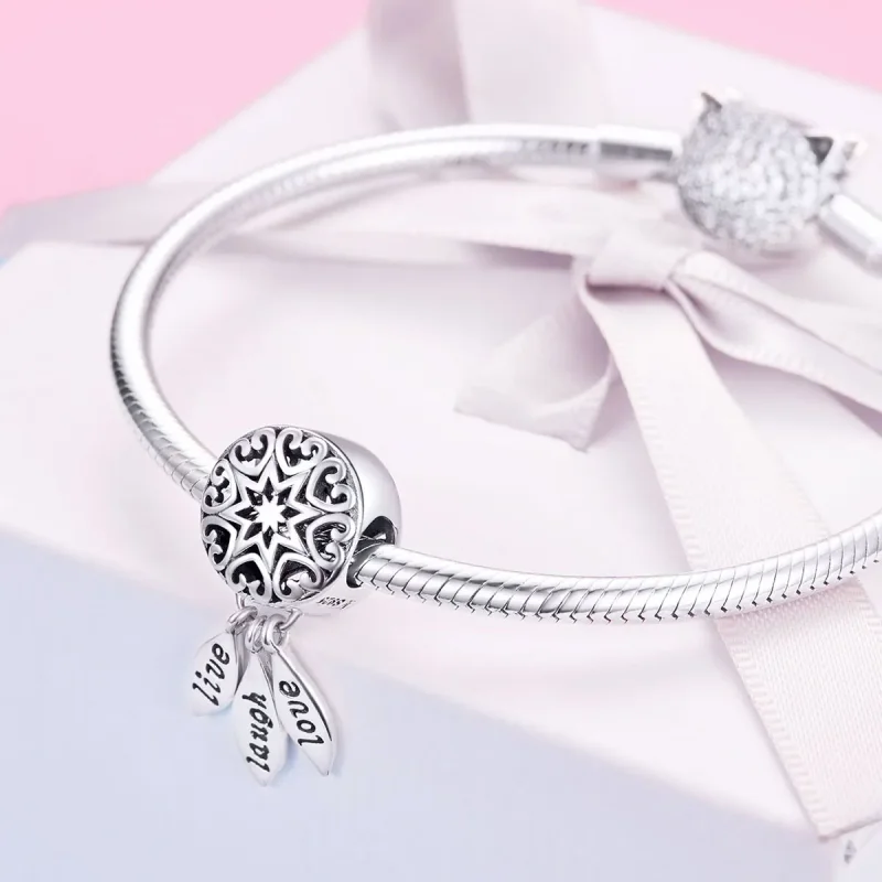(image for) Pandora Style Silver The Life Charm - SCC1128 - View 4