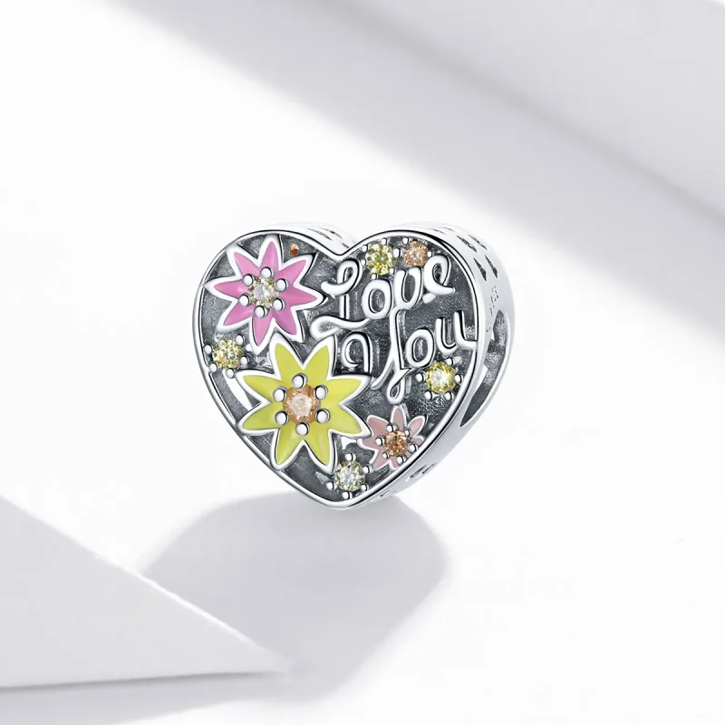 (image for) Pandora Style Silver To Blossom Charm - SCC1794 - View 2