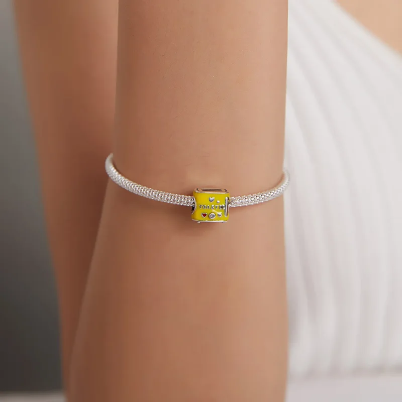 (image for) Pandora Style Silver Toaster Charm - SCC1863 - View 5