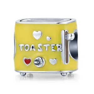 (image for) Pandora Style Silver Toaster Charm - SCC1863
