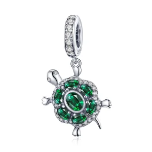 Pandora Style Silver Tortoise Dangle - SCC1017 (image for) Pandora Style Silver Tortoise Dangle - SCC1017