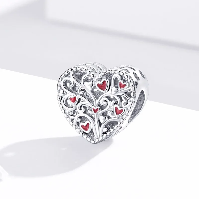 (image for) Pandora Style Silver Tree of Life Charm - BSC279 - View 2