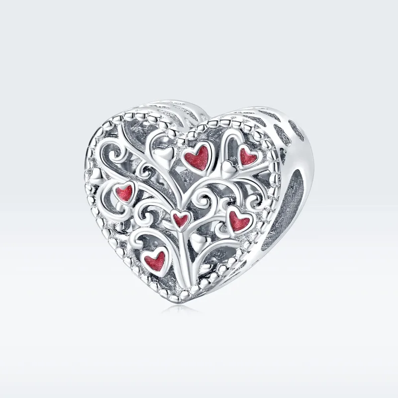 (image for) Pandora Style Silver Tree of Life Charm - BSC279 - View 5