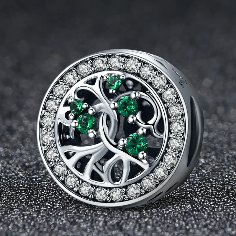 (image for) Pandora Style Silver Tree of Life Charm - SCC179 - View 2