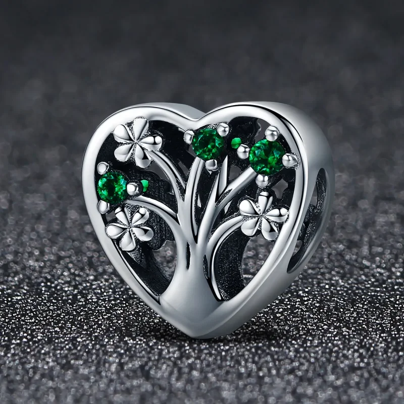 (image for) Pandora Style Silver Tree of Life Charm - SCC221 - View 2