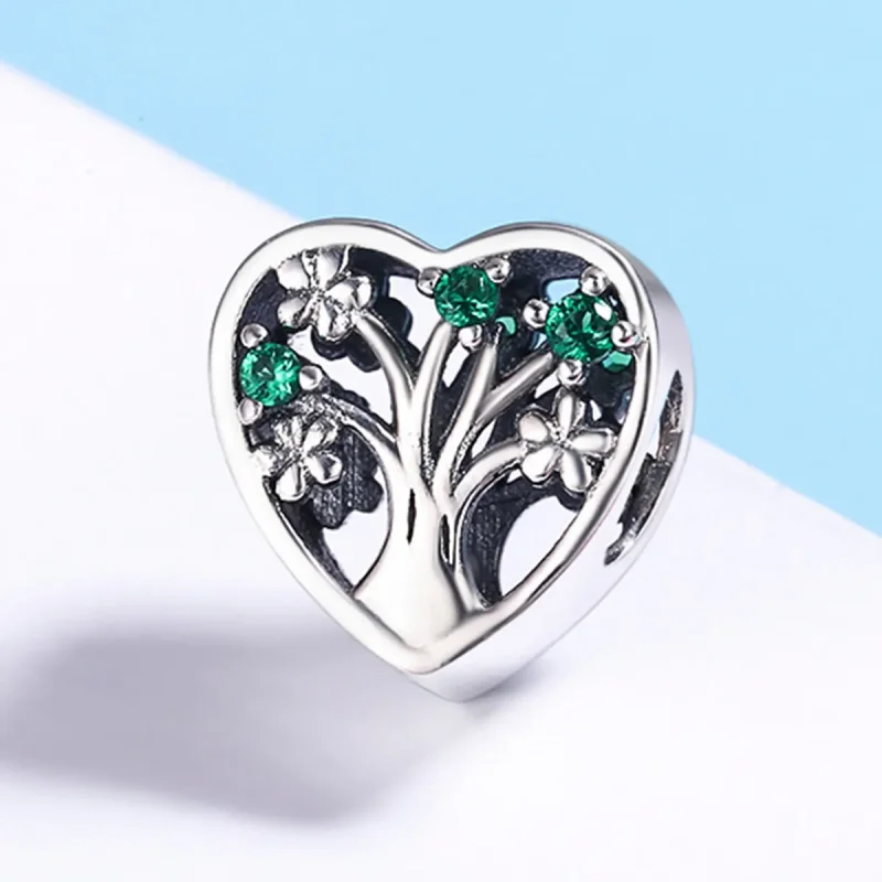 (image for) Pandora Style Silver Tree of Life Charm - SCC221 - View 3