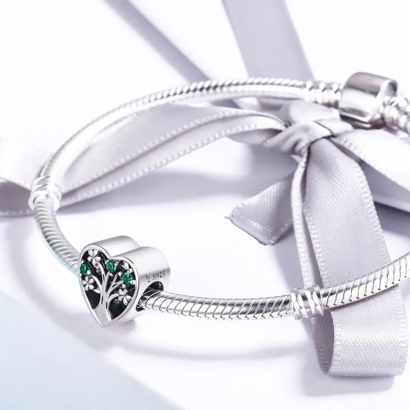 (image for) Pandora Style Silver Tree of Life Charm - SCC221 - View 4