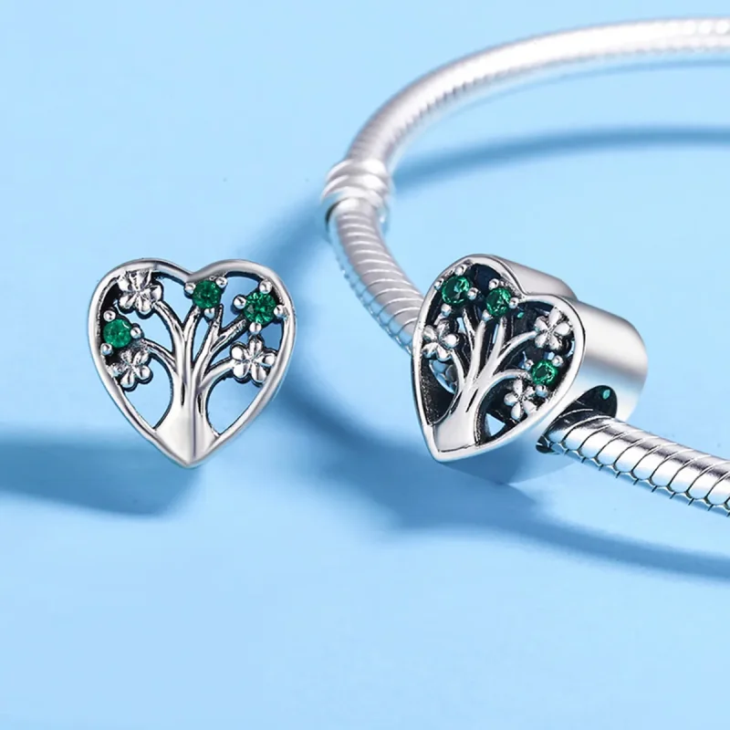 (image for) Pandora Style Silver Tree of Life Charm - SCC221 - View 5