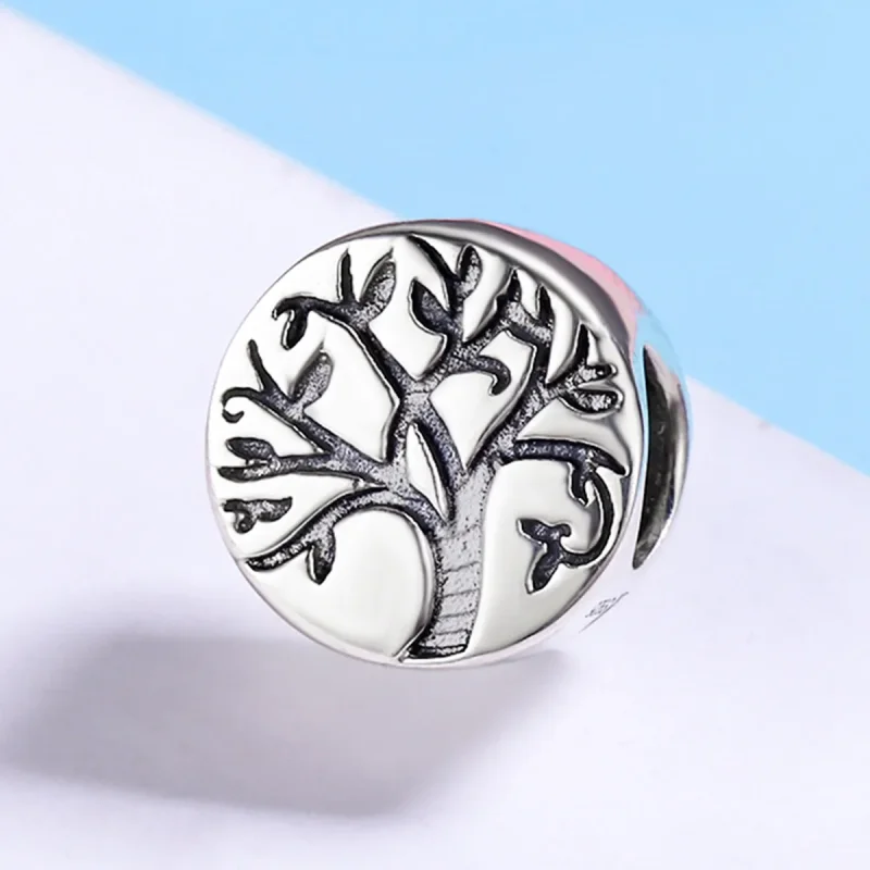 (image for) Pandora Style Silver Tree of Life Charm - SCC430 - View 3