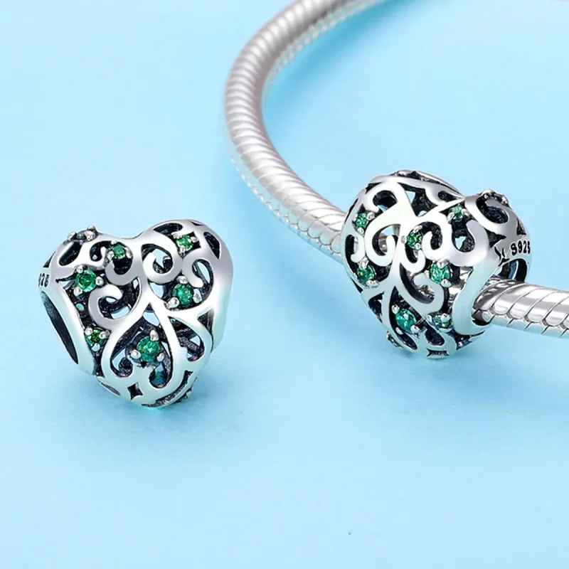 (image for) Pandora Style Silver Tree of Life Charm - SCC720 - View 2