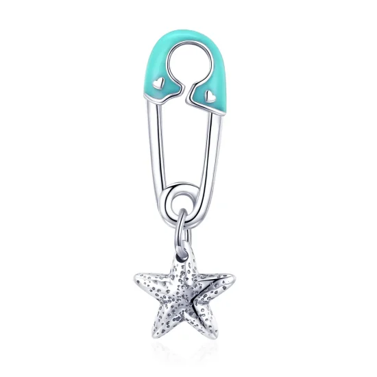 (image for) Pandora Style Silver Twinkling Star Dangle - SCC1000