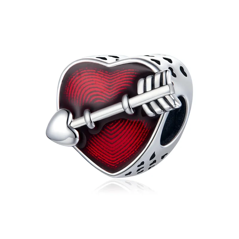 (image for) Pandora Style Silver Valentine'S Day First Love Charm - SCC480
