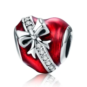 (image for) Pandora Style Silver Valentine'S Day Love Gift Charm - SCC741
