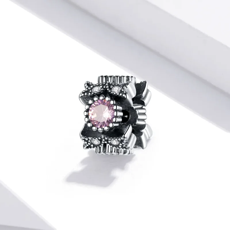 (image for) Pandora Style Silver Victoria'S Heartbeat Charm - SCC1784 - View 2