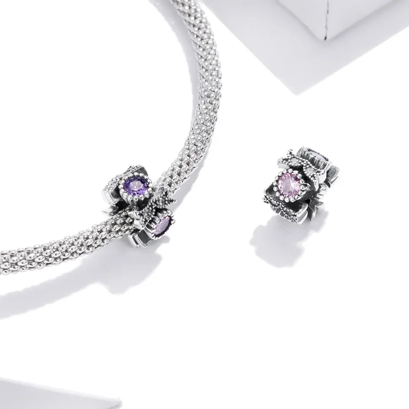 (image for) Pandora Style Silver Victoria'S Heartbeat Charm - SCC1784 - View 4