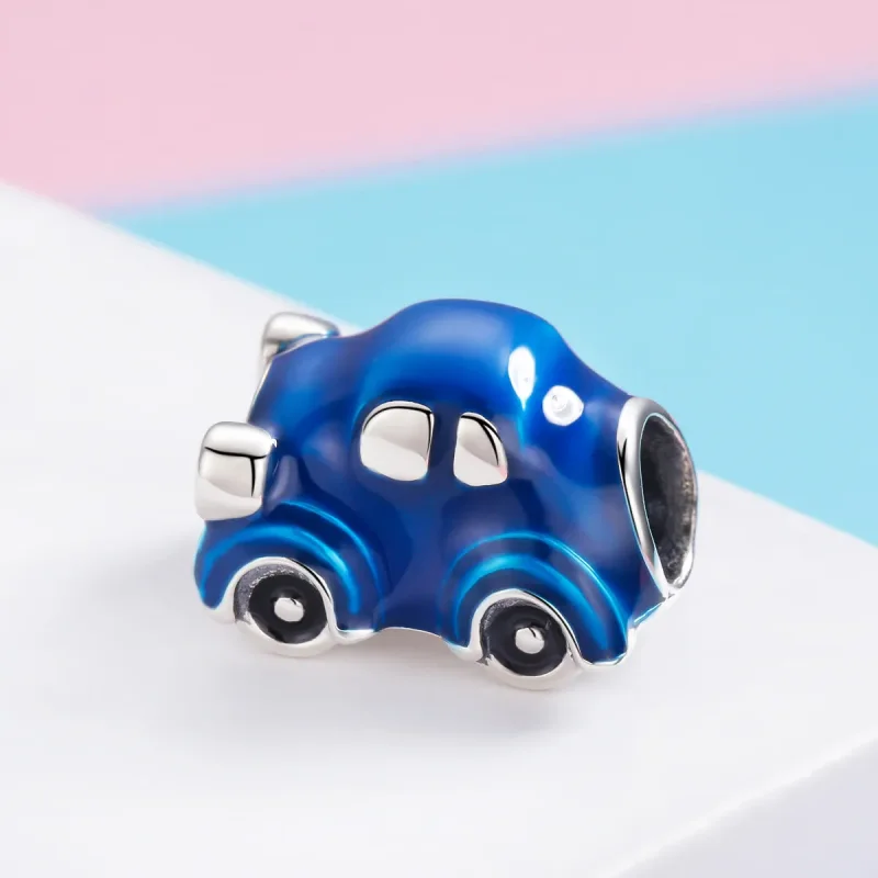 (image for) Pandora Style Silver Vintage Car Charm - SCC957 - View 2