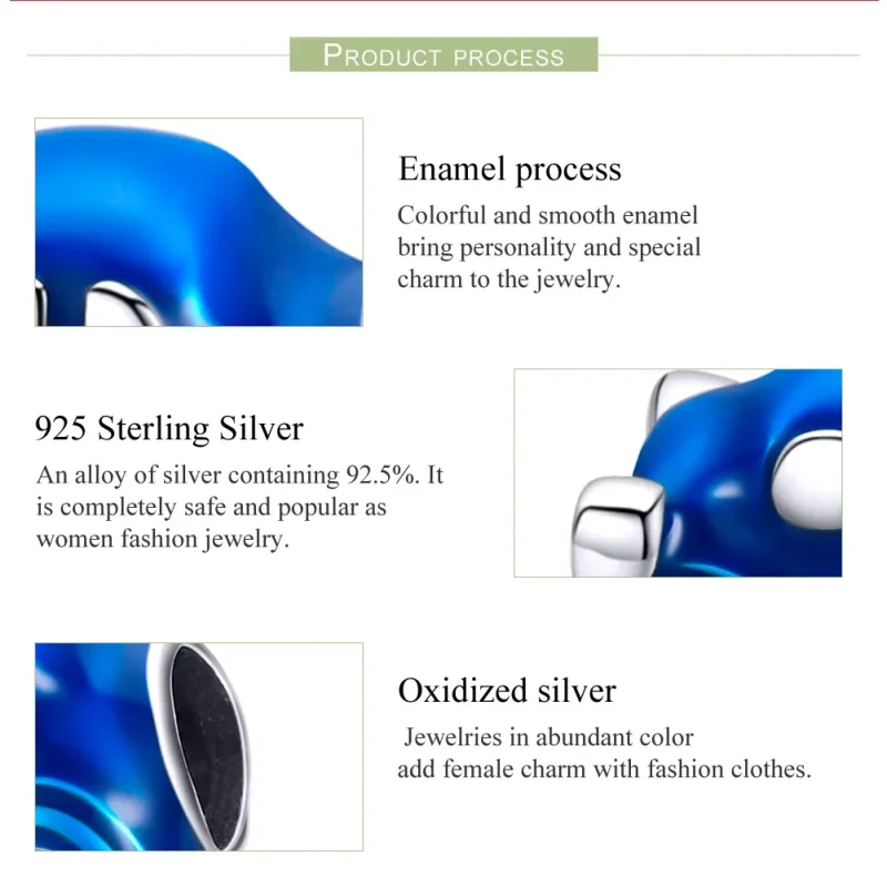 (image for) Pandora Style Silver Vintage Car Charm - SCC957 - View 7