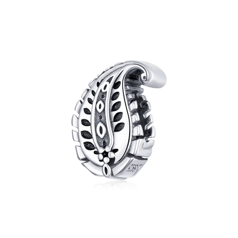 (image for) Pandora Style Silver Vintage Leaves Charm - SCC1824