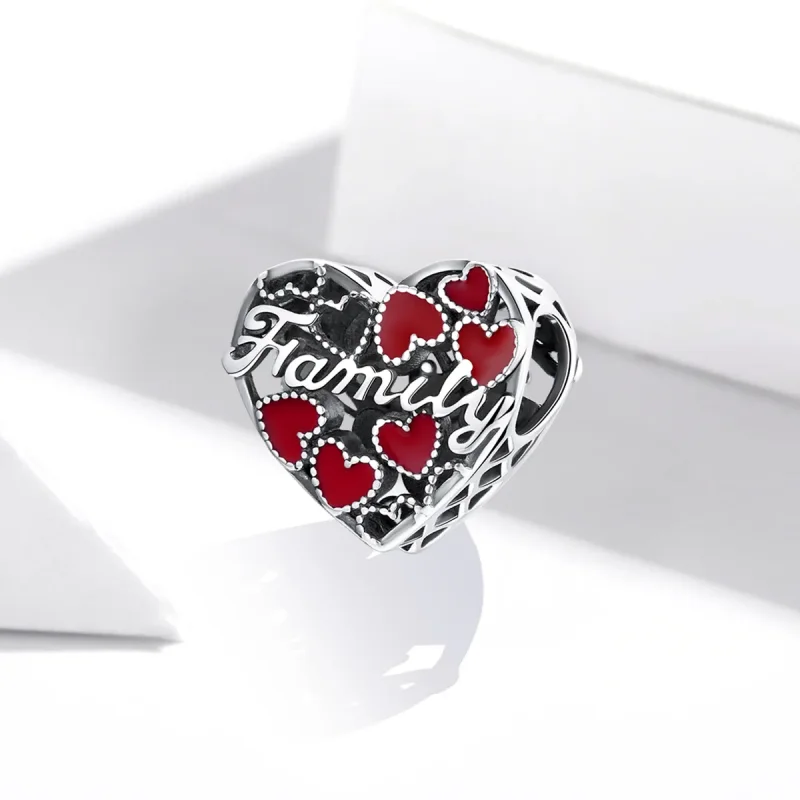 (image for) Pandora Style Silver Warm Family Charm - SCC1750 - View 2