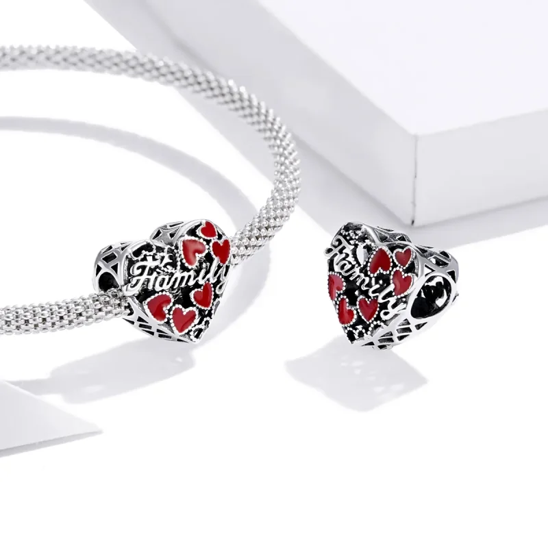 (image for) Pandora Style Silver Warm Family Charm - SCC1750 - View 4