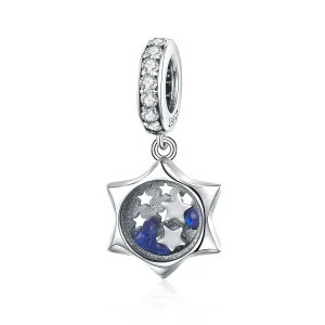 (image for) Pandora Style Silver Wishing Star Dangle - SCC1083