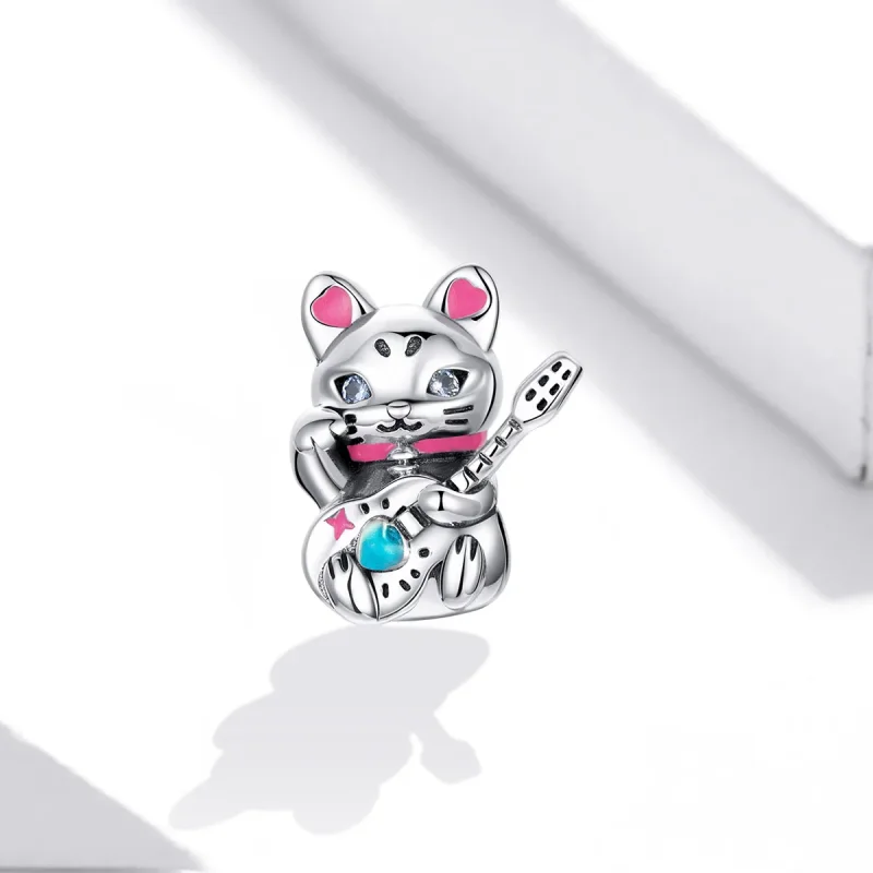 (image for) Pandora Style Silver You Are My Rock Charm - SCC1840 - View 2