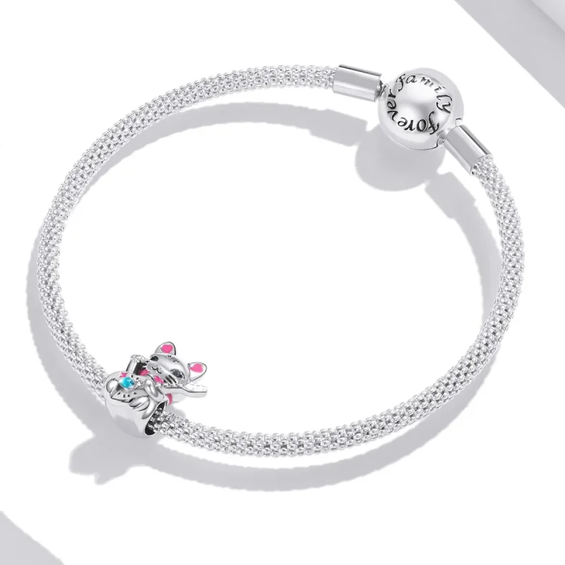 (image for) Pandora Style Silver You Are My Rock Charm - SCC1840 - View 3