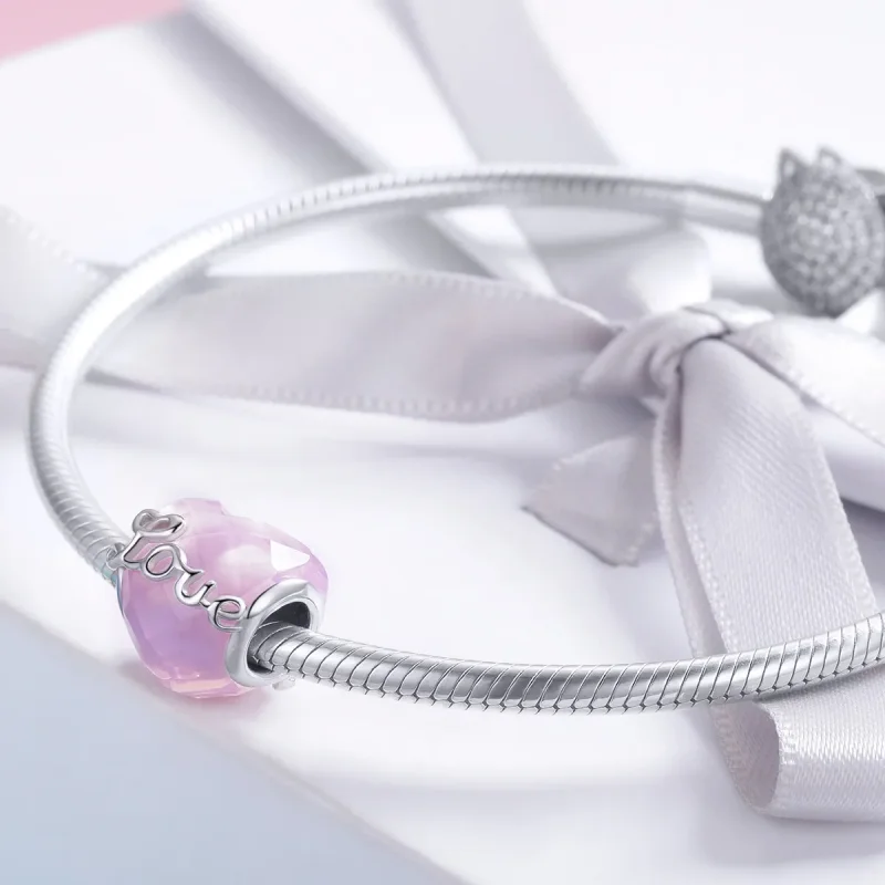 (image for) Pandora Style Silver Young Confession Charm - SCC1025 - View 3