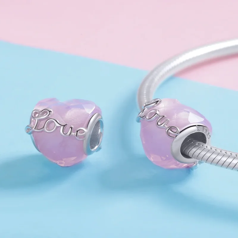 (image for) Pandora Style Silver Young Confession Charm - SCC1025 - View 4