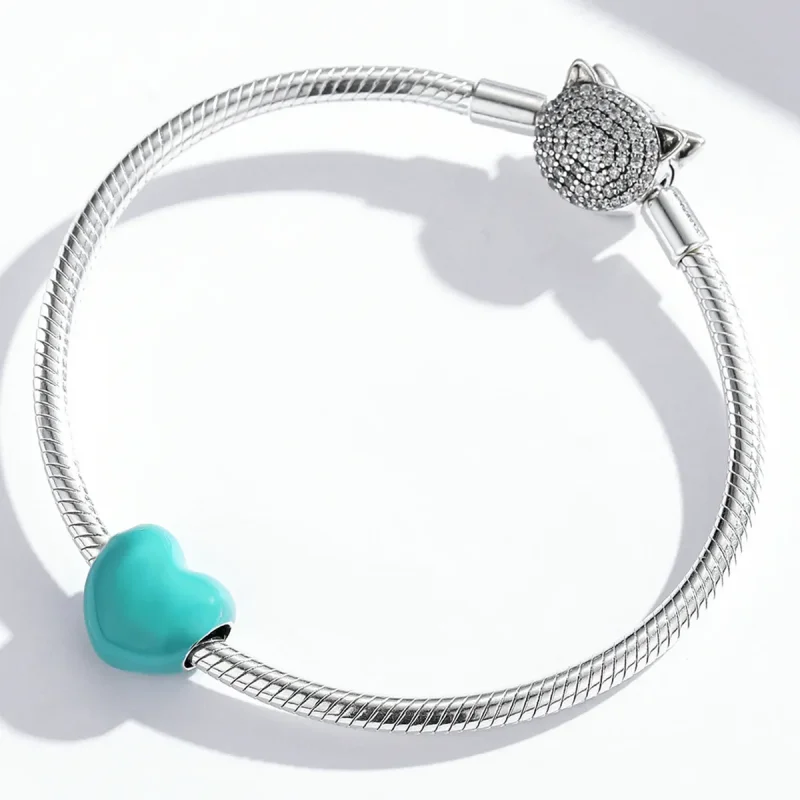 (image for) Pandora Style Simple Love Charm - SCC1986-BU - View 4