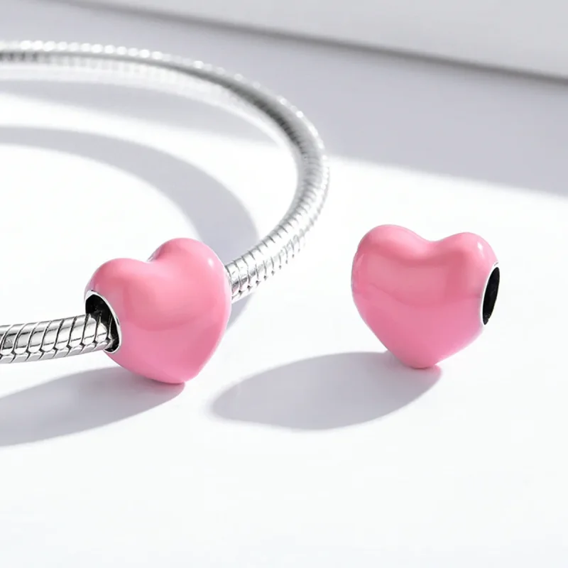 (image for) Pandora Style Simple Love Charm - SCC1986-PK - View 4