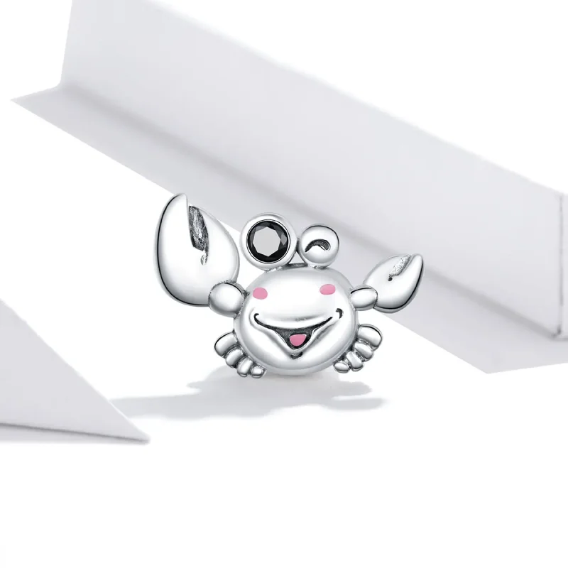 (image for) Pandora Style Small Crab Charm - SCC1655 - View 2