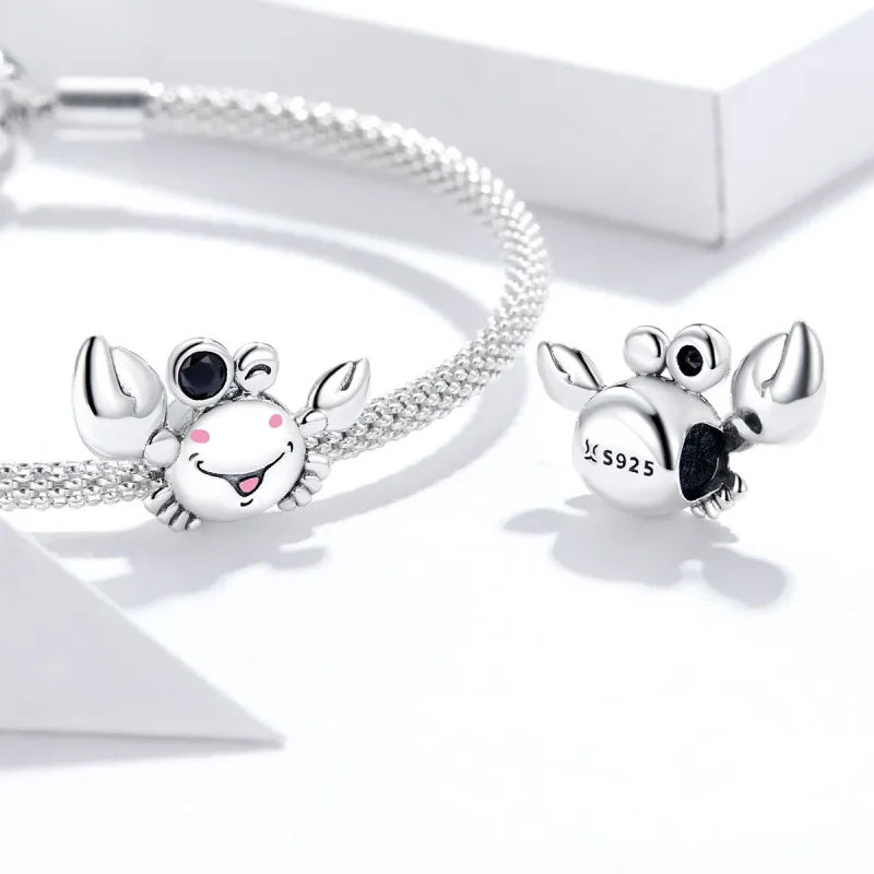 (image for) Pandora Style Small Crab Charm - SCC1655 - View 4