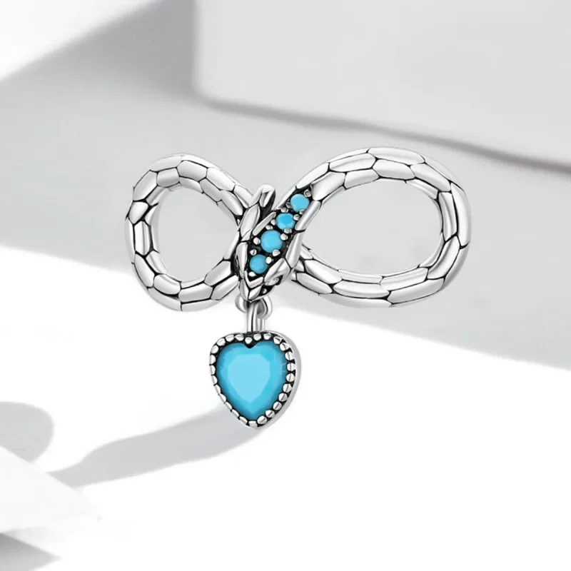 (image for) Pandora Style Spirit Snake Infinite Love Charm - SCC2004 - View 2