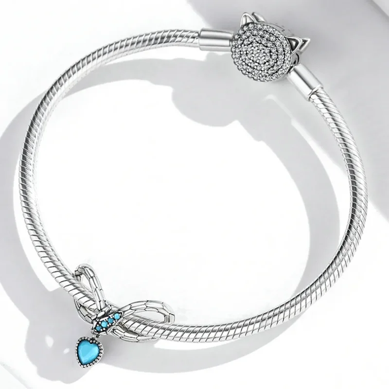 (image for) Pandora Style Spirit Snake Infinite Love Charm - SCC2004 - View 3