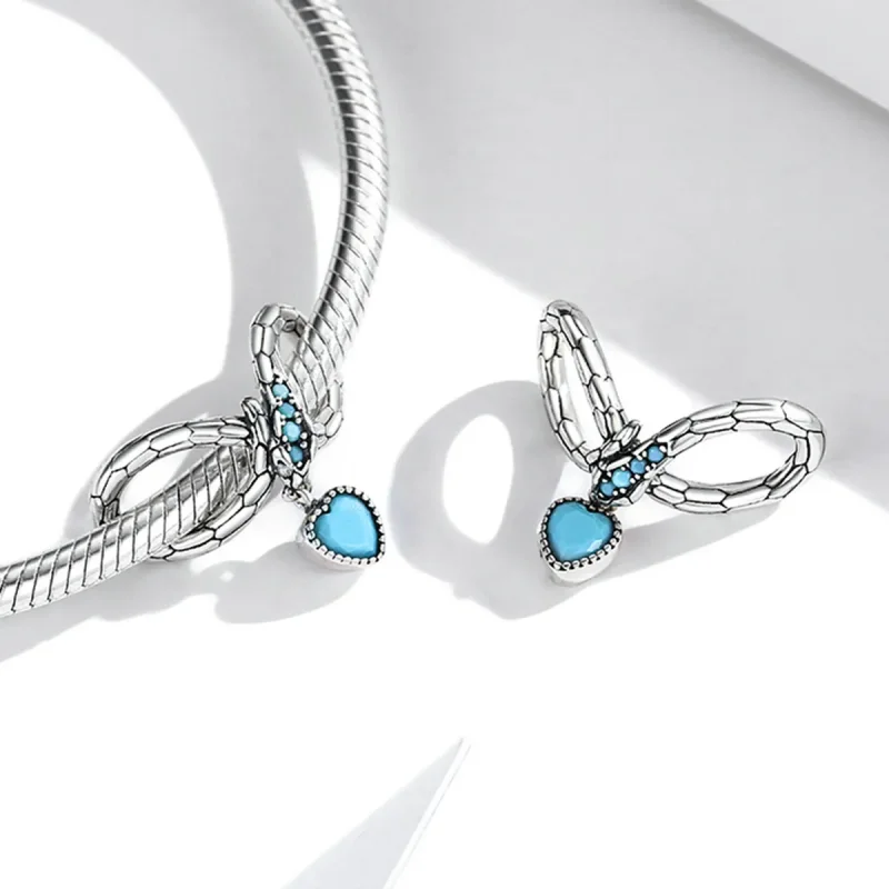 (image for) Pandora Style Spirit Snake Infinite Love Charm - SCC2004 - View 4
