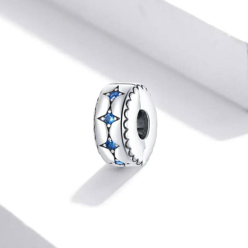 (image for) Pandora Style Starry Clip - BSC443 - View 2