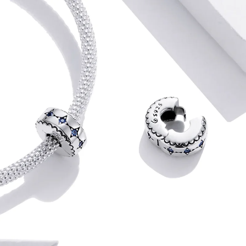 (image for) Pandora Style Starry Clip - BSC443 - View 4
