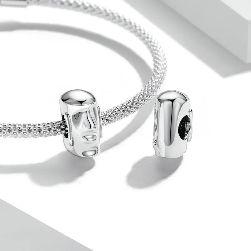 (image for) Pandora Style Stone Statues of Easter Island, Chile Charm - SCC2111 - View 4