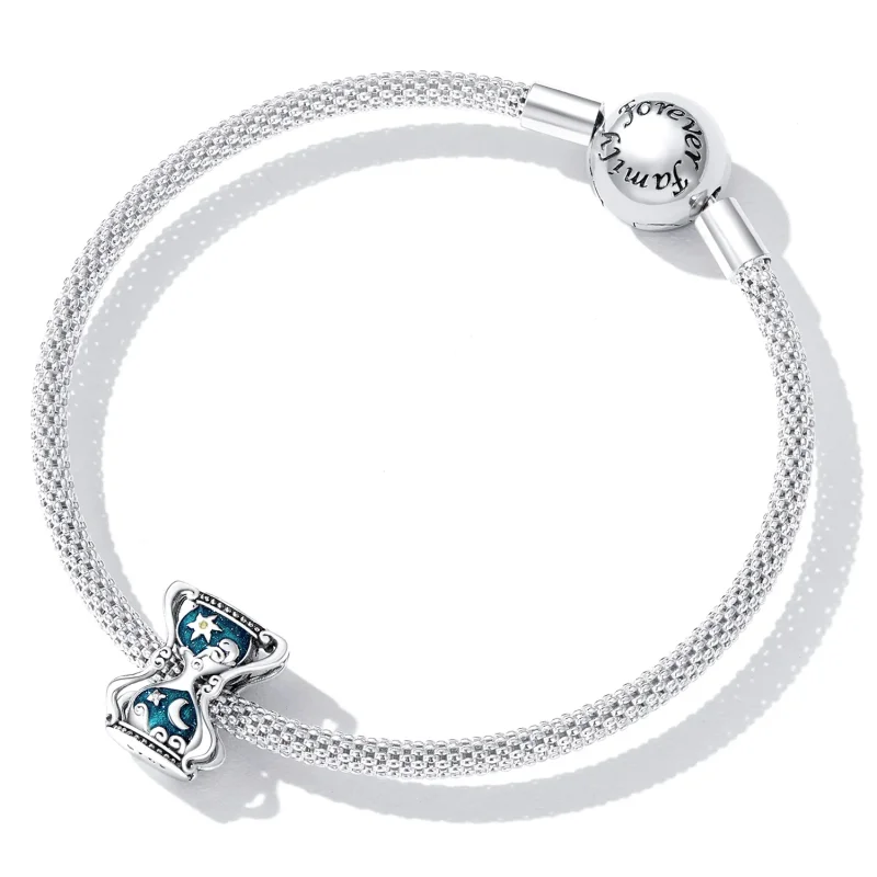 (image for) Pandora Style Sun and Moon Hourglass Charm - SCC2265 - View 4