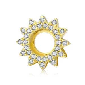 (image for) Pandora Style Sunflower Clip - SCX107